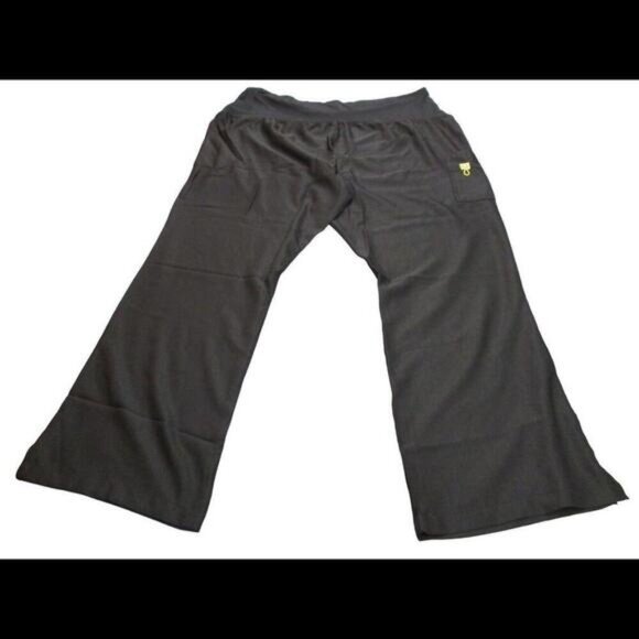 Adidas Womens Black Activewear Capris With Pocket Climalite Size Medium​​​ - Picture 1 of 10